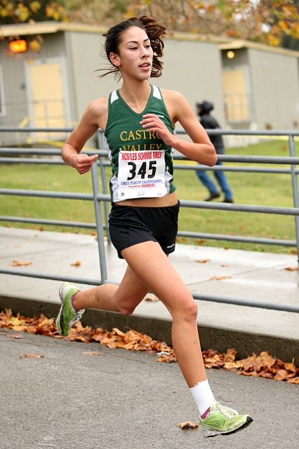 2010NCSXC GD1-1356.JPG - 2010 North Coast Section Cross Country Championships, Hayward High School, Hayward, California